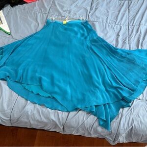 DVF Silk Asymmetric Skirt